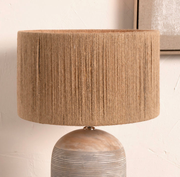 Issa Natural Rope 45cm Cylinder Lampshade