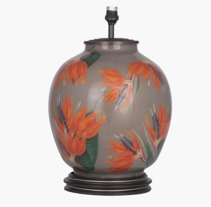 Bird of Paradise Glass Large Lamp Base(Jenny Worrall)