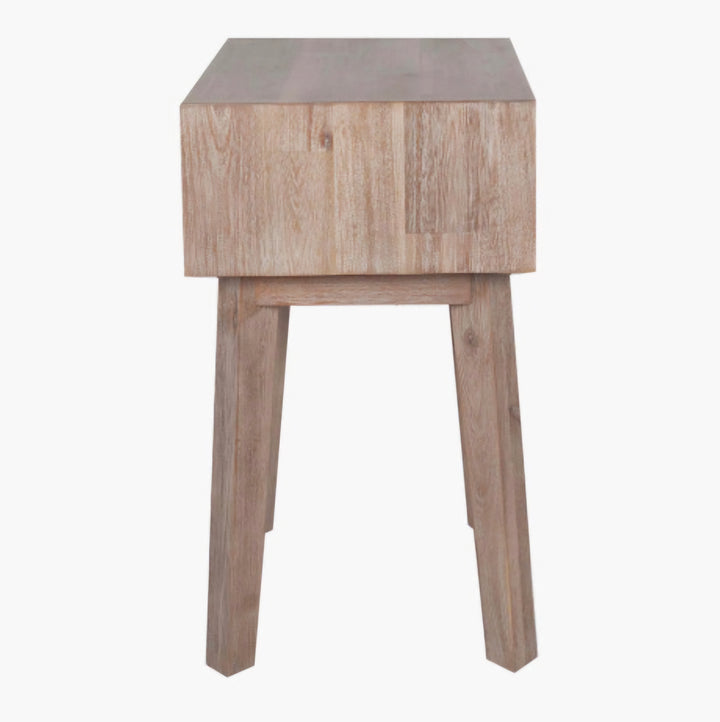 Kalmar Sand Wash Acacia Wood 1 Drawer Unit