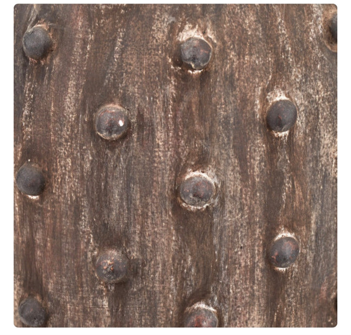 Kali Textured Dot Grey Stoneware Table Lamp Base