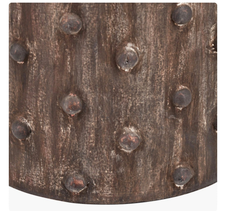 Kali Textured Dot Grey Stoneware Table Lamp Base