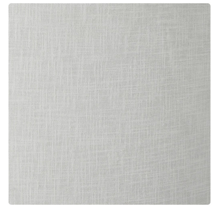 Kali Textured Dot Grey Stoneware Table Lamp Base with Lino 30cm White Self Lined Linen Cylinder Lampshade