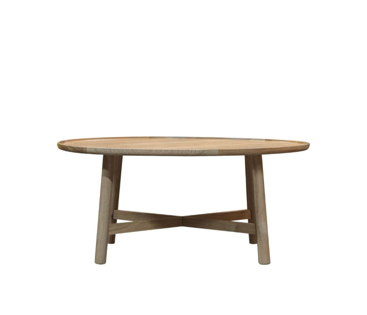 Kingham round coffee table/Oak/Free Delivery