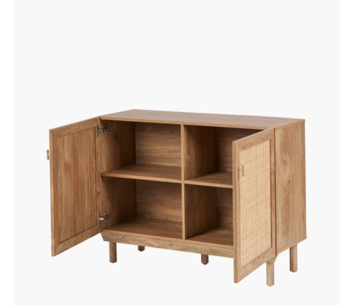 Henrik Natural Rattan 2 Door Cabinet