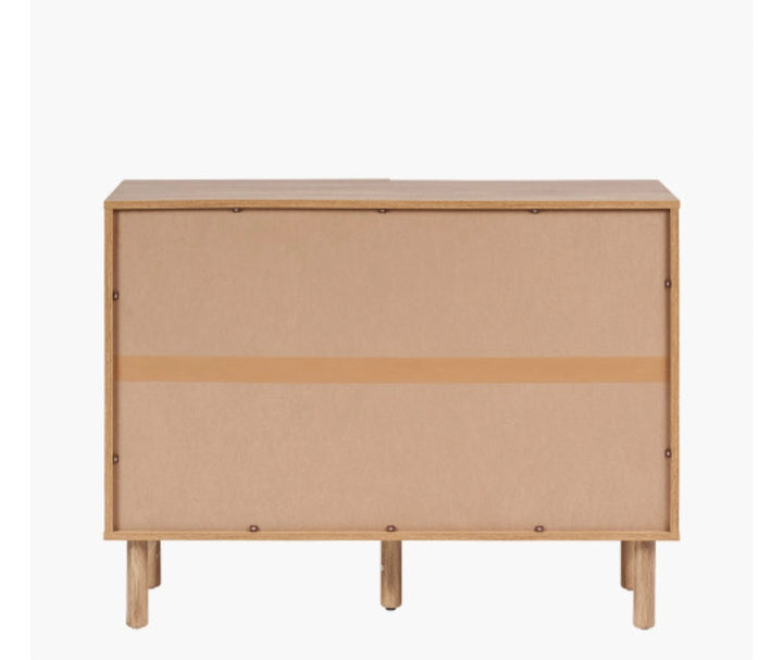 Henrik Natural Rattan 2 Door Cabinet