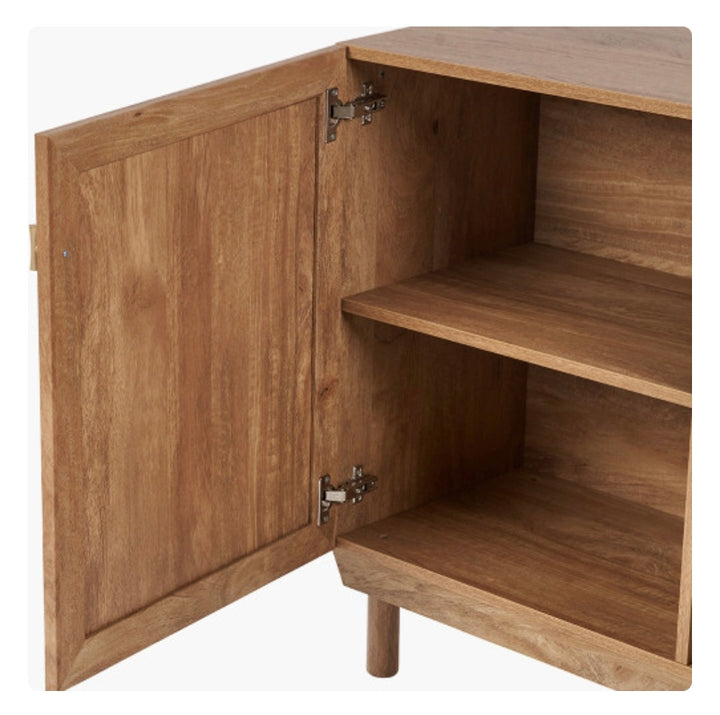Henrik Natural Rattan 2 Door Cabinet