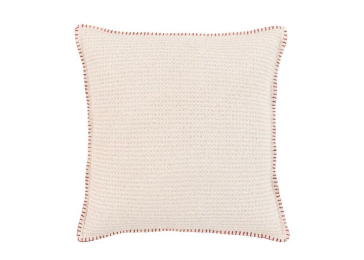 Alder Textured Cushion/Cream