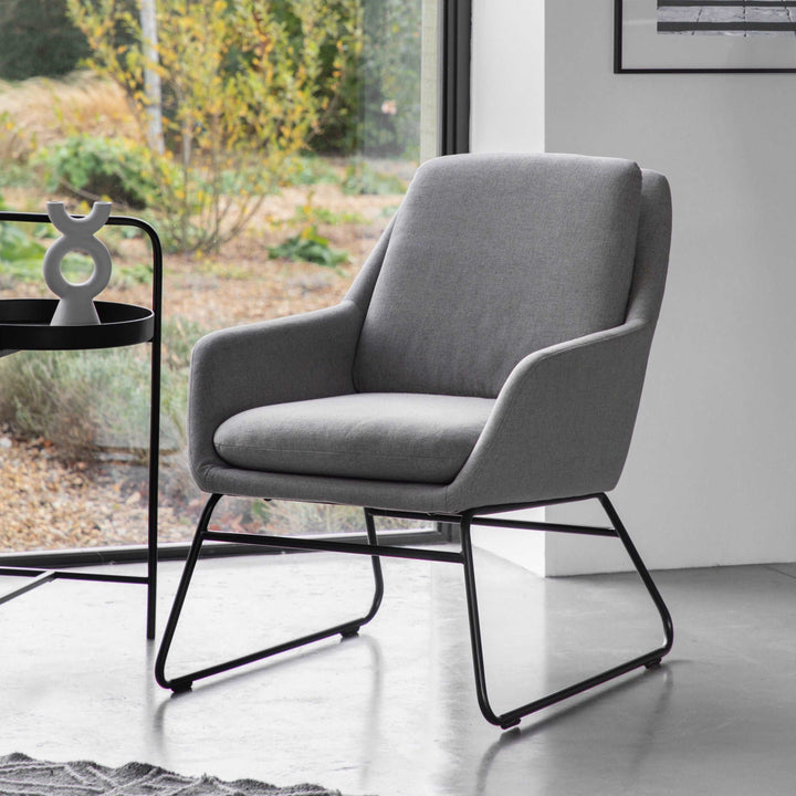 Ascot Grey Chair