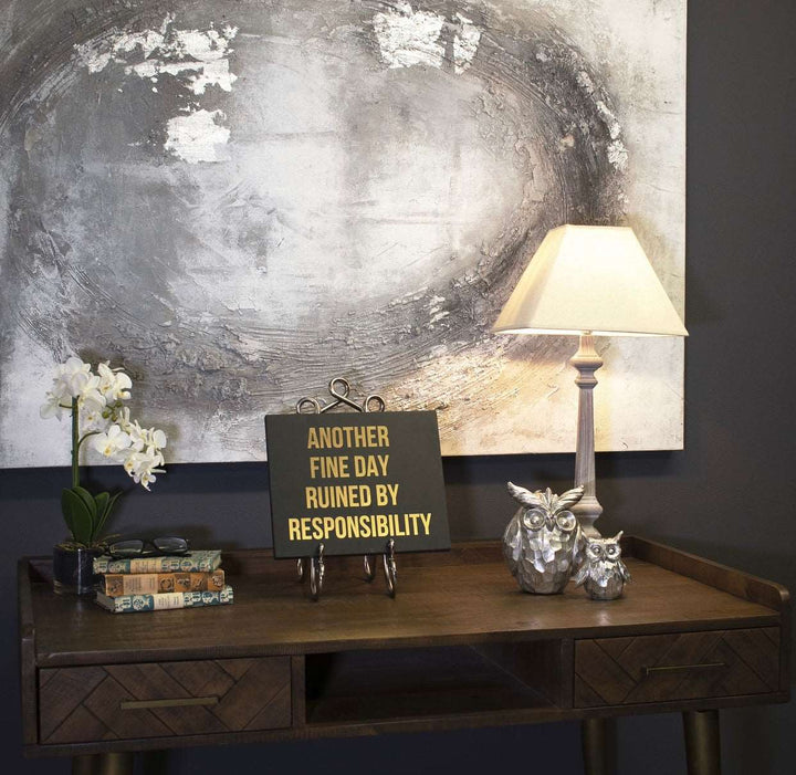 Coastal wooden Table Lamp