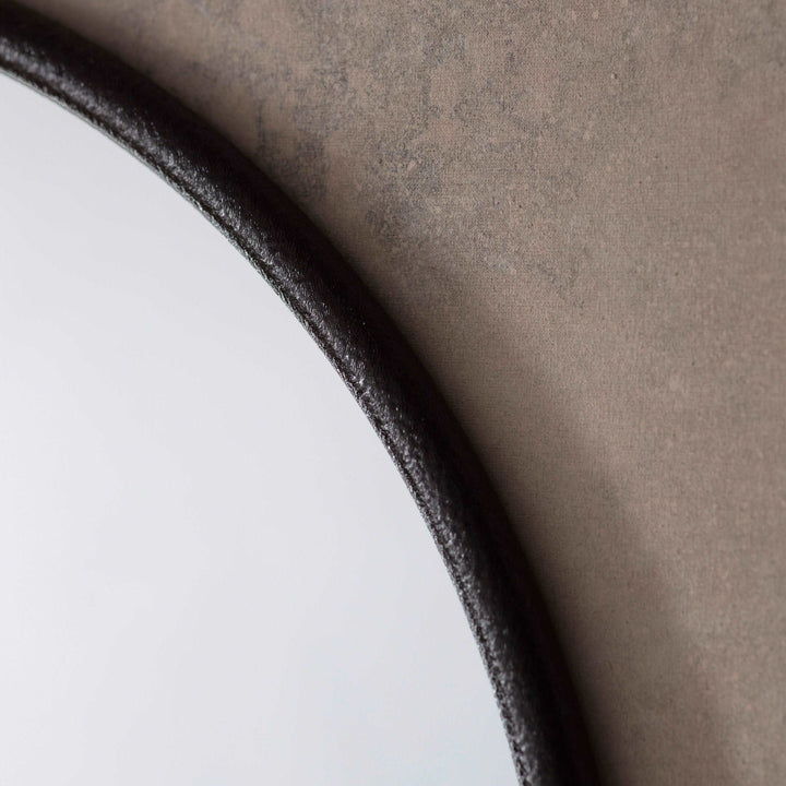 Black Loop Detail Mirror Large