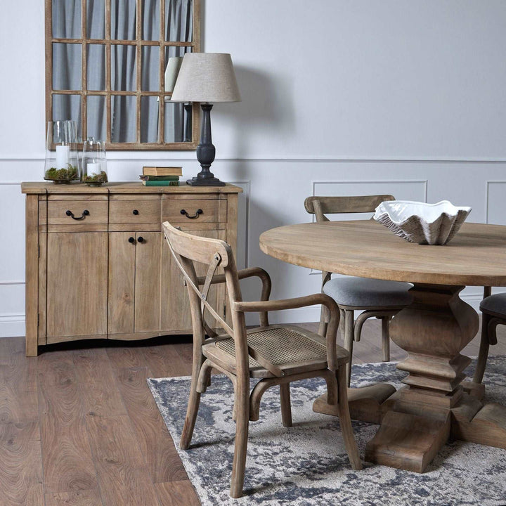 Bordeaux Collection Pedestal Dining Table