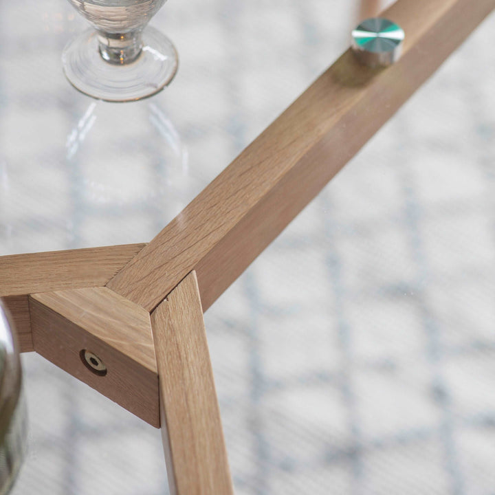 Blair Oak Dining Table