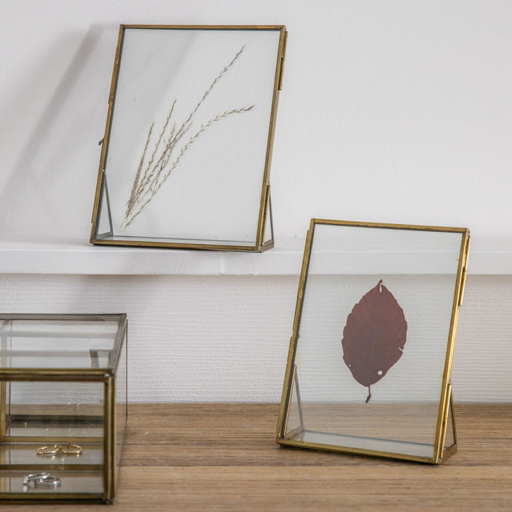 Makena Brass Photo Frame | Small