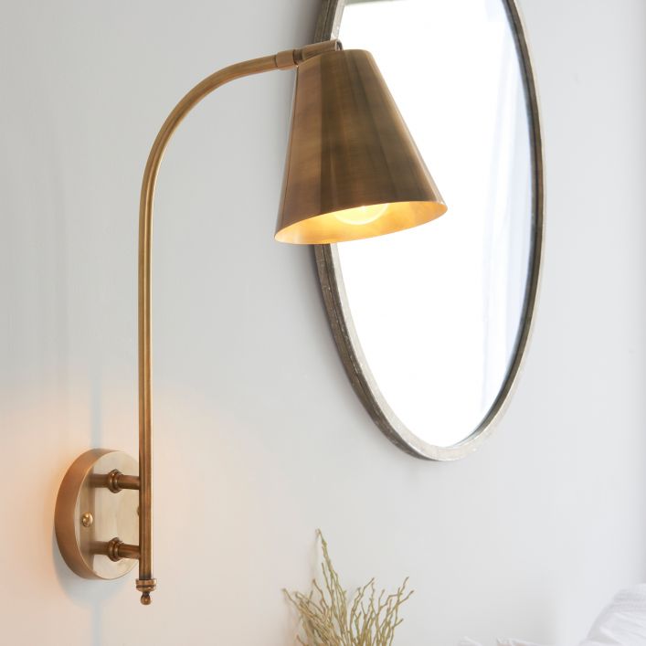 Orla Brass Wall Light