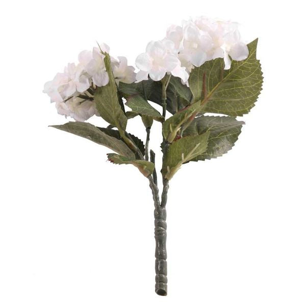 Cream Hydrangea Bush (22 x 17 x 9cm)