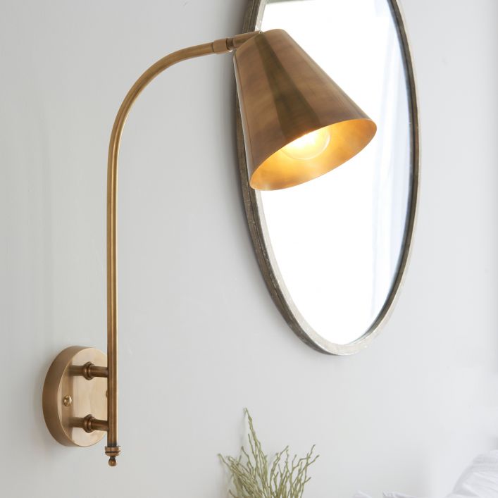 Orla Brass Wall Light