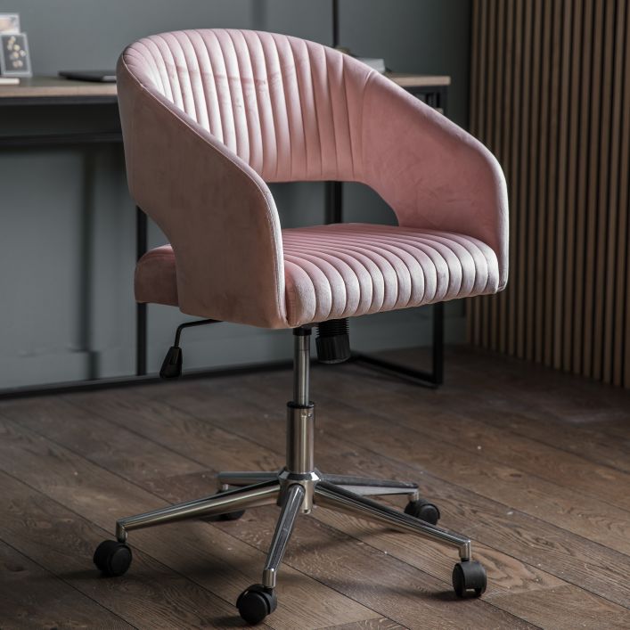 Murray Swivel Chair | Pink
