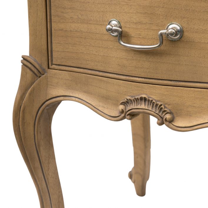 Chic Weathered Bedside Table