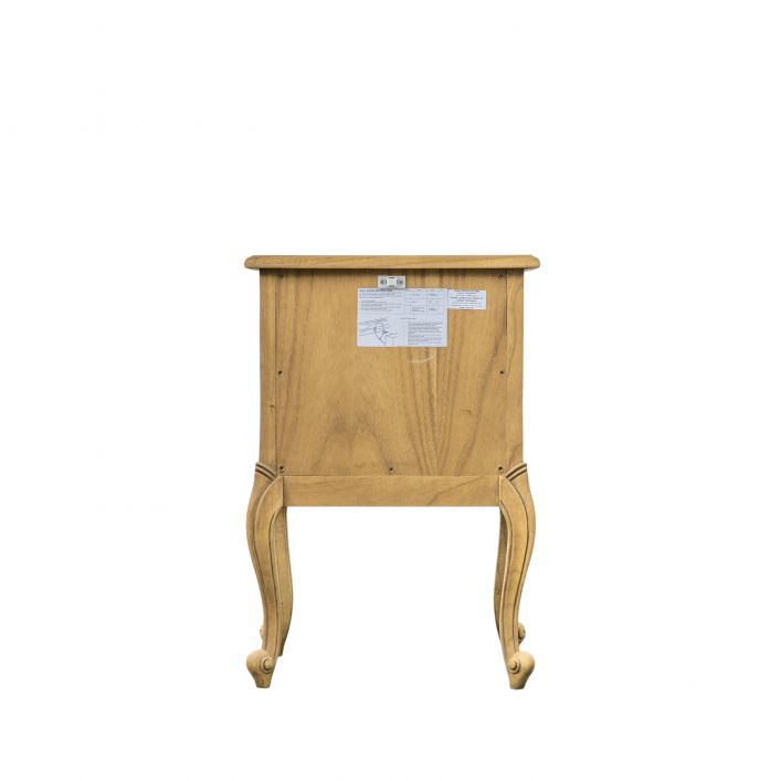 Chic Weathered Bedside Table