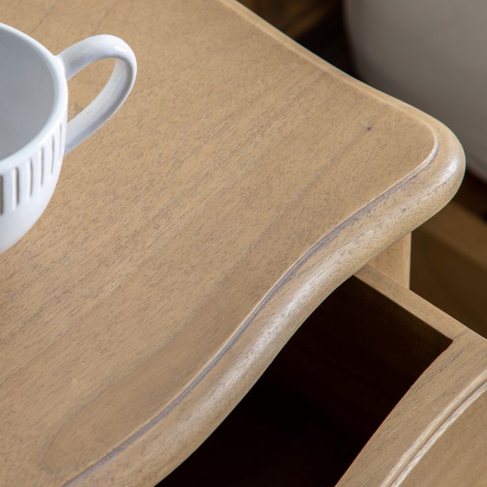 Chic Weathered Bedside Table