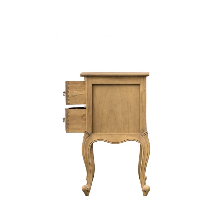 Chic Weathered Bedside Table