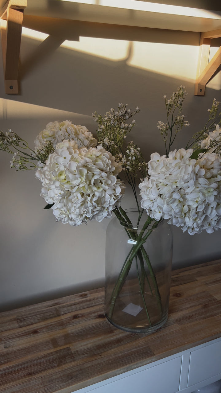 Contemporary Glass Jar Vase - Medium