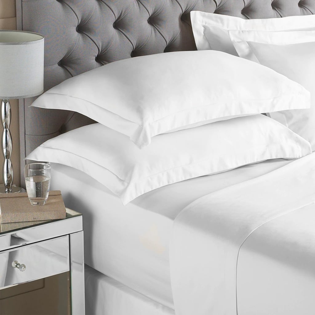 200 Thread Count King Size Fitted Bed Sheet White