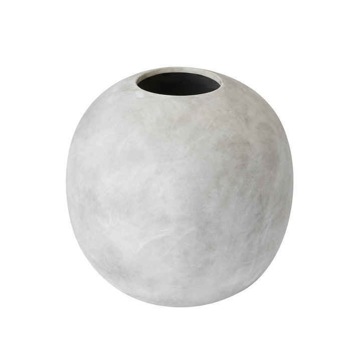Darcy Globe Stone Vase Small