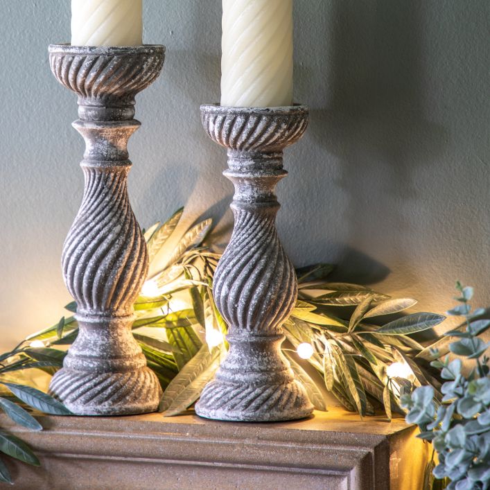 Amesbury Candlestick Aged