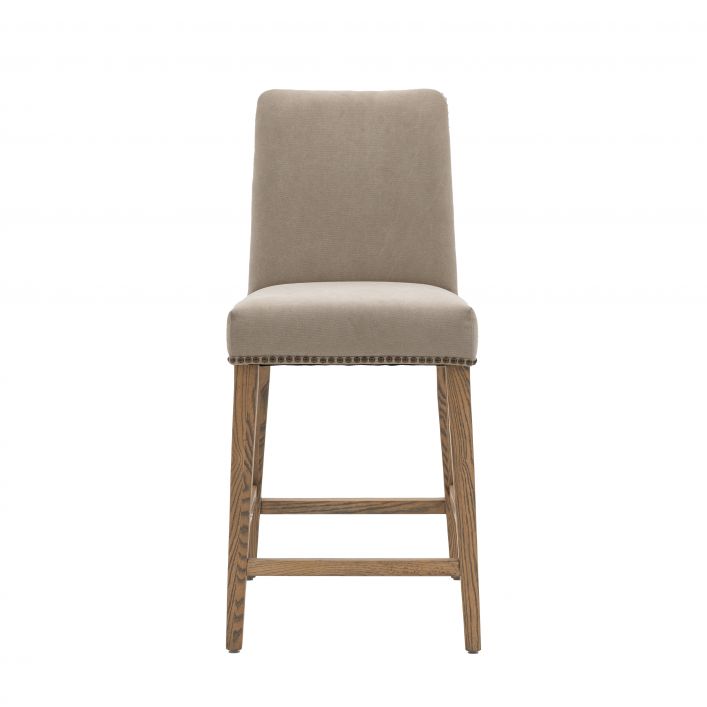 Rex Bar Stool 2pk | Cement