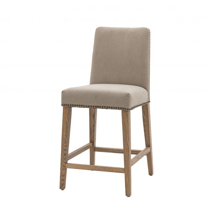 Rex Bar Stool 2pk | Cement
