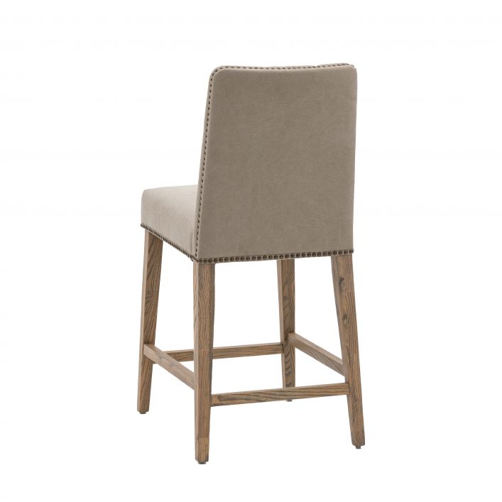 Rex Bar Stool 2pk | Cement