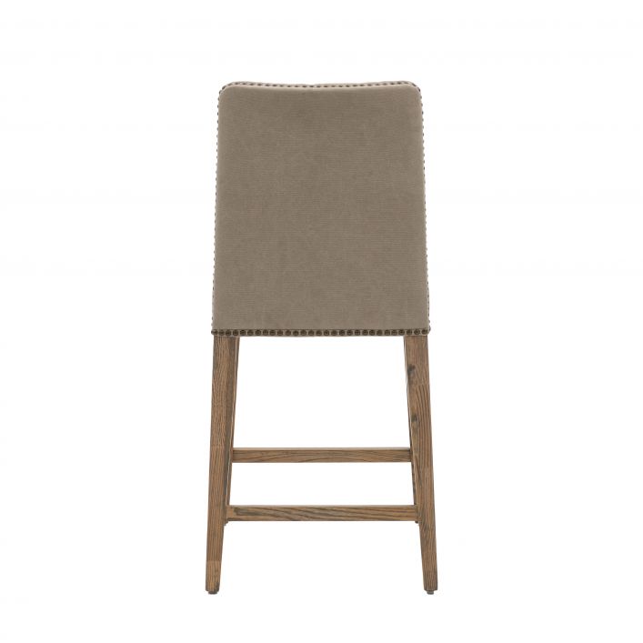 Rex Bar Stool 2pk | Cement