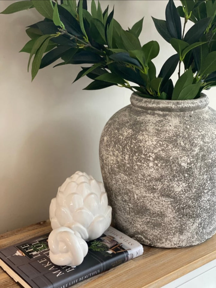 Annabelle Stone Ceramic Vase