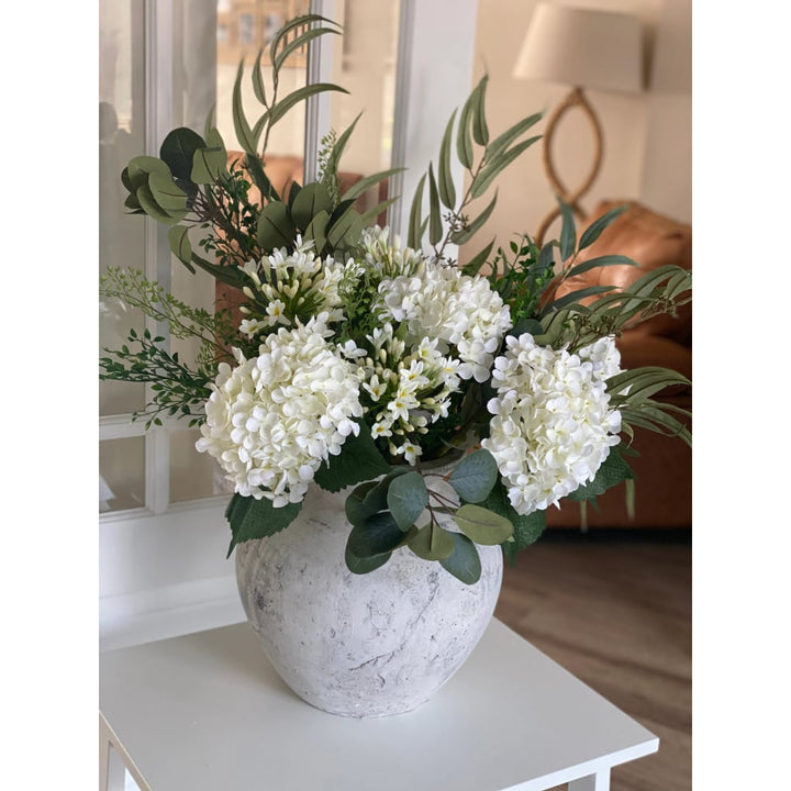 Darcy stone vase