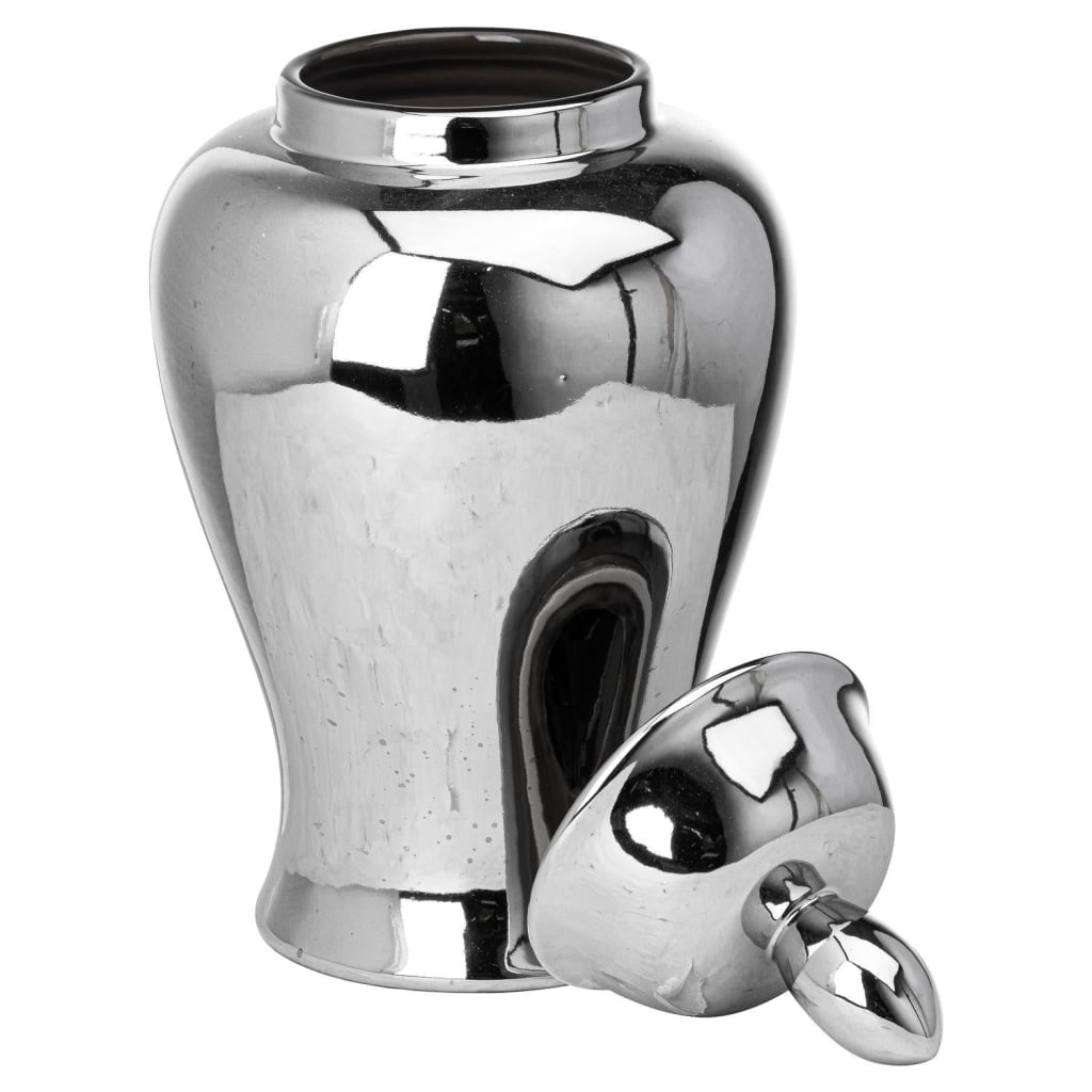 Ginger Jar | Chrome - Home Pieces