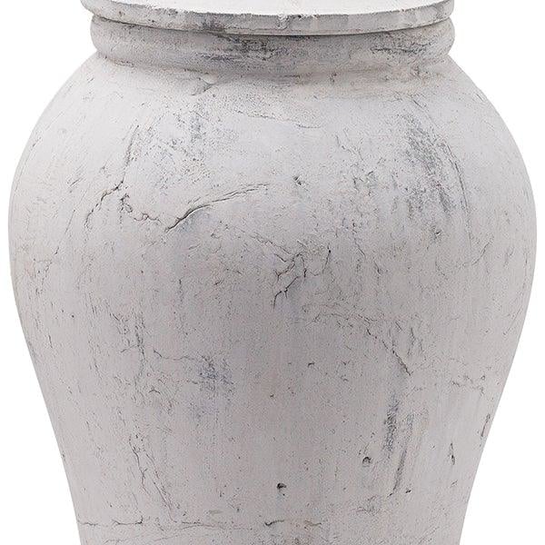 Bloomville Large Stone Ginger Jar  - Home Pieces