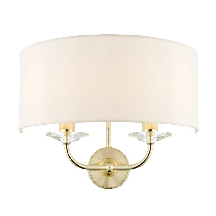 Carissa Brass Wall Light