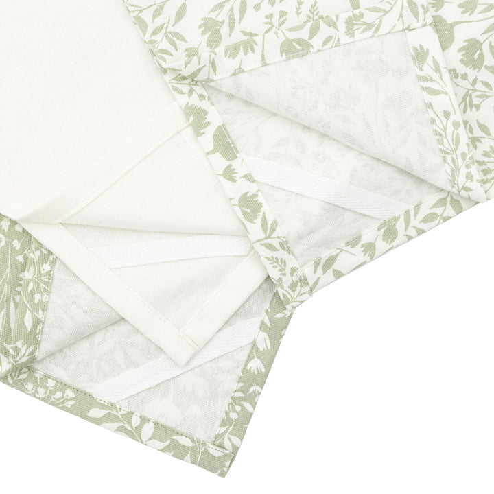 Sage Floral Tea Towel 3pk