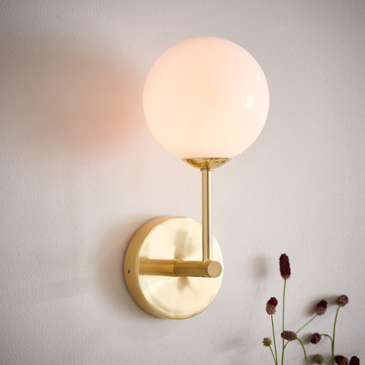 Otto Wall Light Brushed Gold