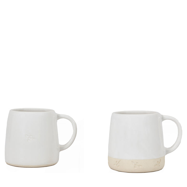 Stoneware Bee Mugs (Set of 4)