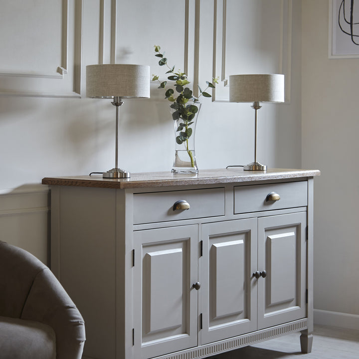 Harriette Simple Natural Lamp