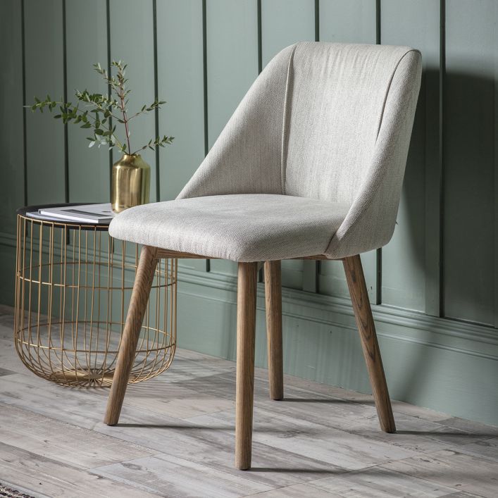 Elliot Natural Dining Chairs(Pack of 2)
