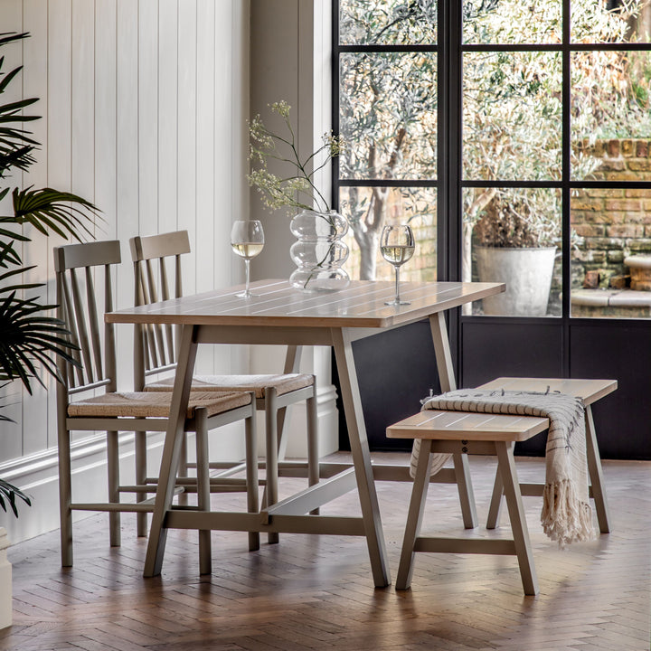 Eton Trestle Dining Table | 2 Colour Options