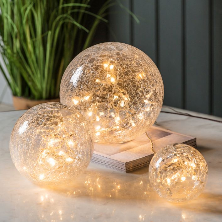 Crackle Balls Set of 3