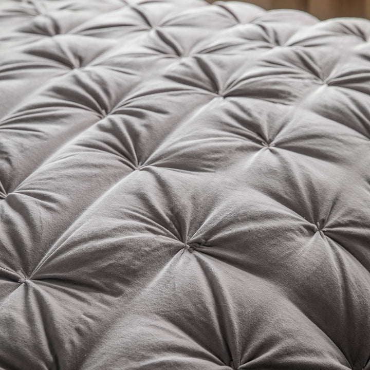 Neutral Opulent Velvet Bedspread