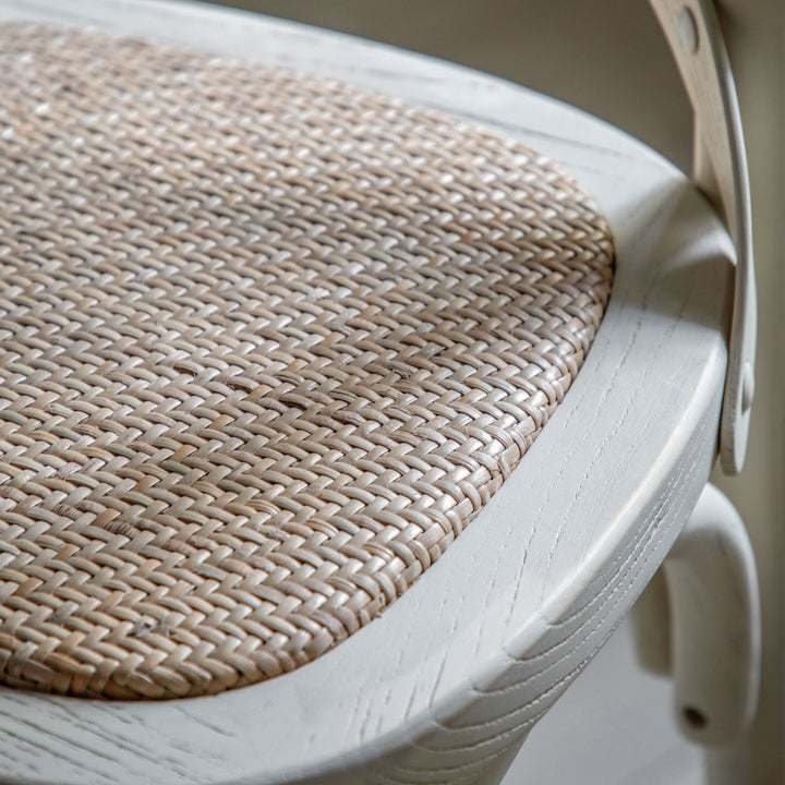 White French Style Breakfast Stool (2pk)
