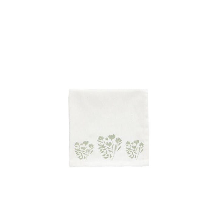 Sage Floral Napkin (4pk)