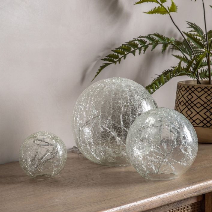 Crackle Balls Set of 3