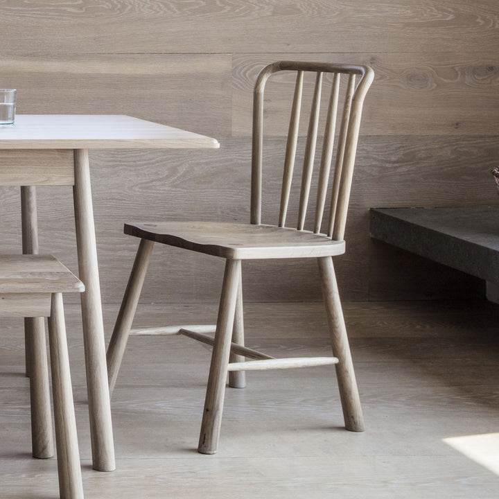 Dorset Oak Dining Chair x2